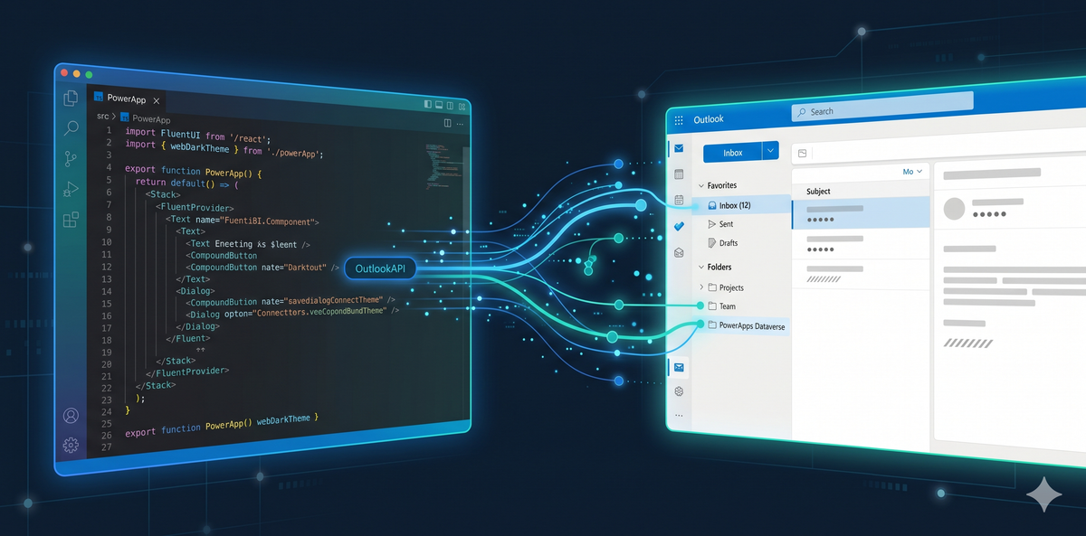 Power Apps Code Apps - Part 2: Connectors, Dataverse & Outlook
