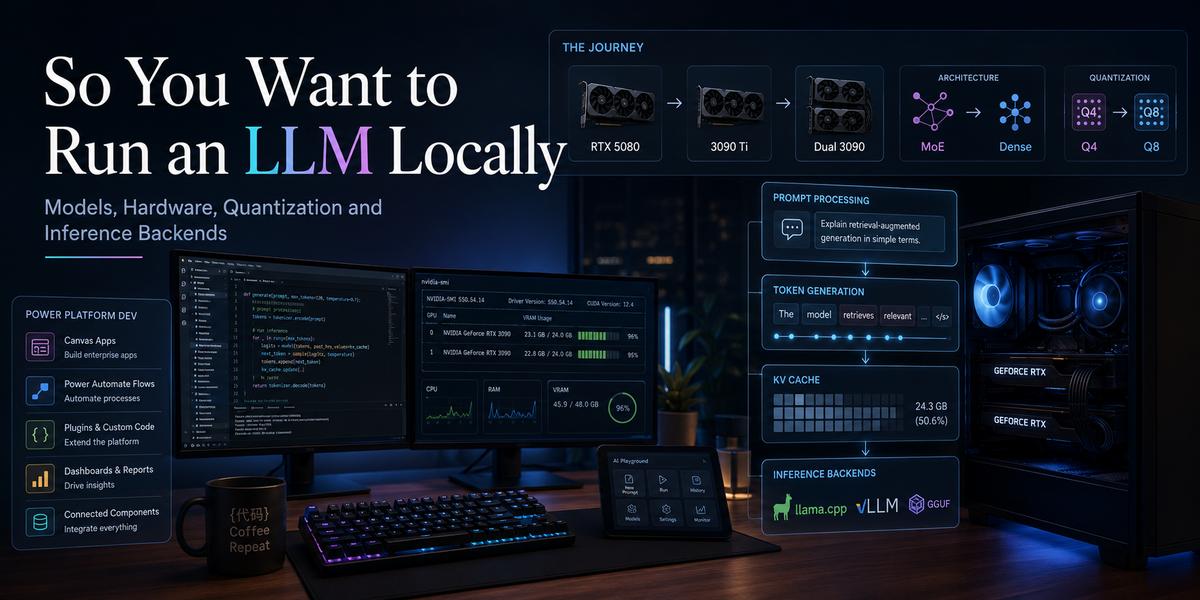 So You Want to Run an LLM Locally: Models, Hardware, Quantization and Inference Backends